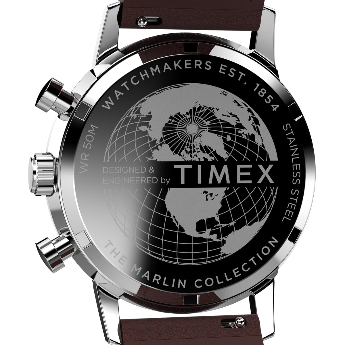 Zegarek na brązowym pasku - Timex Marlin