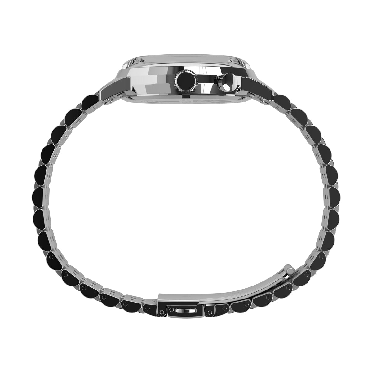 Zegarek na srebrnej bransolecie - Timex Marlin