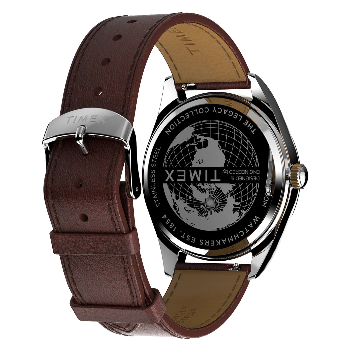 Zegarek na brązowy pasku - Timex Legacy