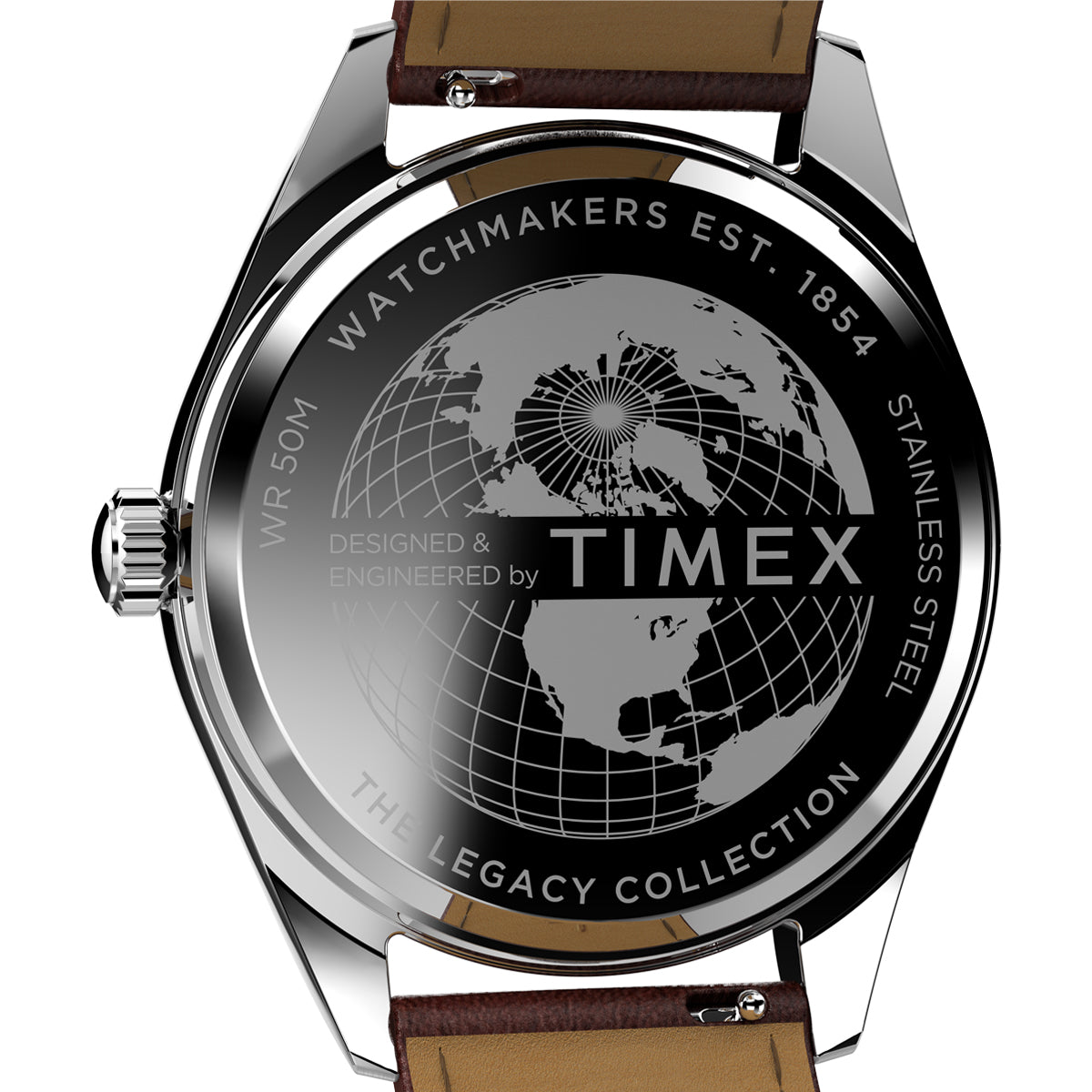Zegarek na brązowy pasku - Timex Legacy