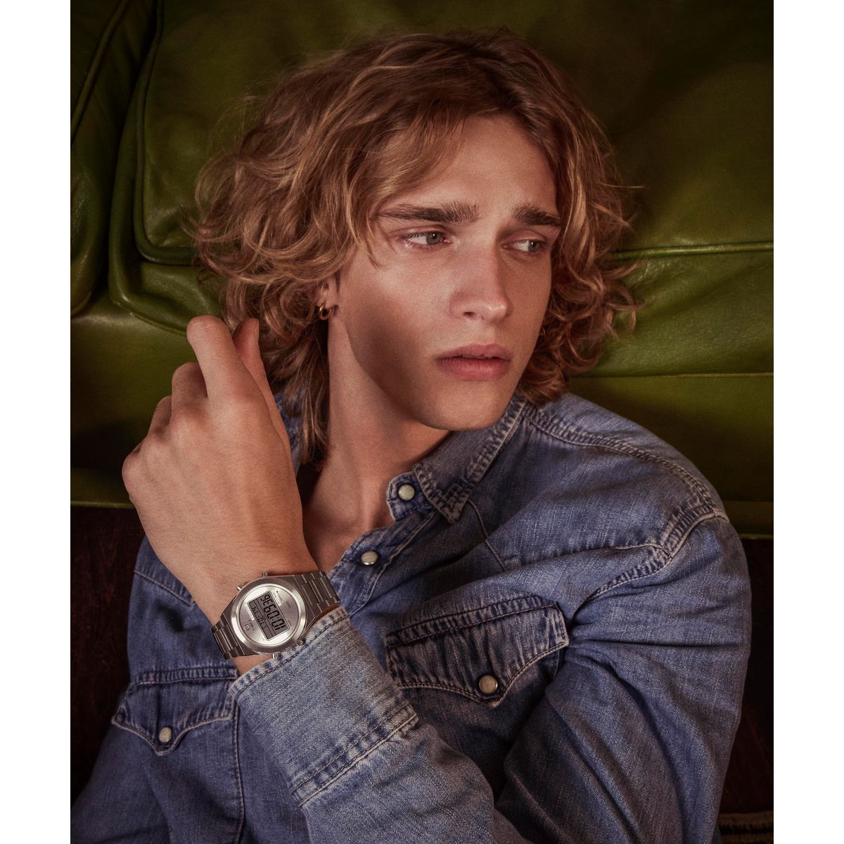 Zegarek na srebrnej bransolecie - Timex Continental