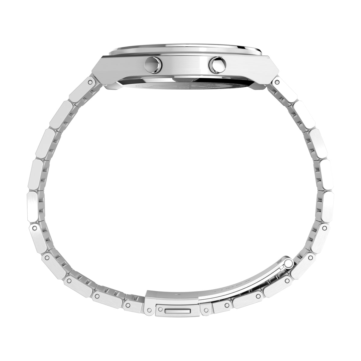 Zegarek na srebrnej bransolecie - Timex Continental