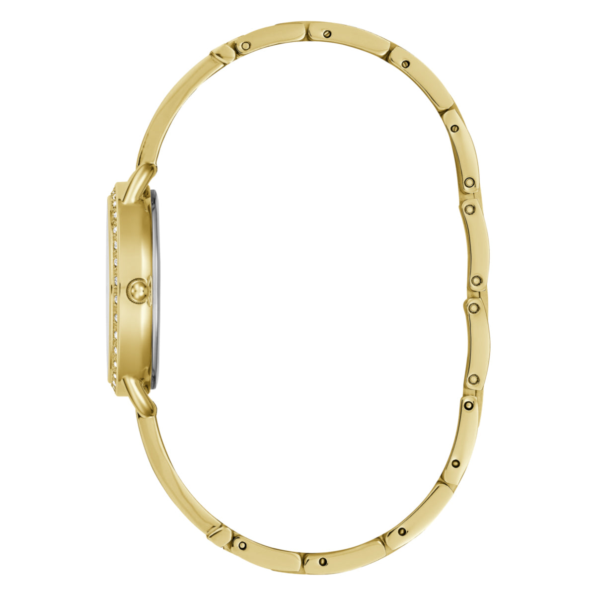 Zegarek na złotej bransolecie - Guess Bellini