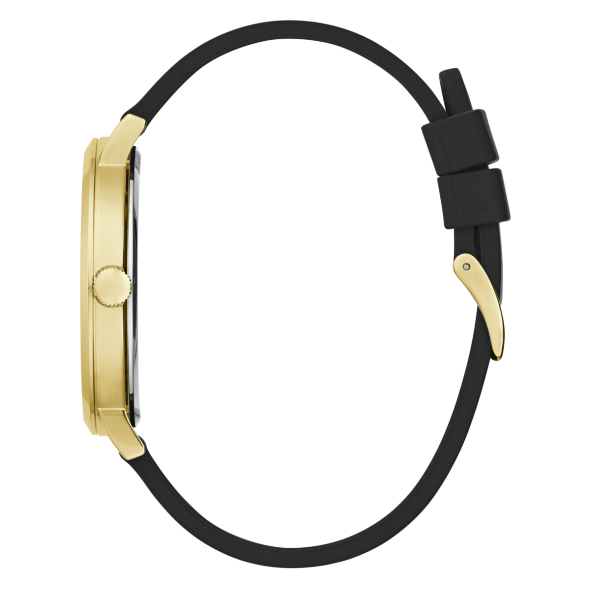 Zegarek na czarnym pasku - Guess Idol