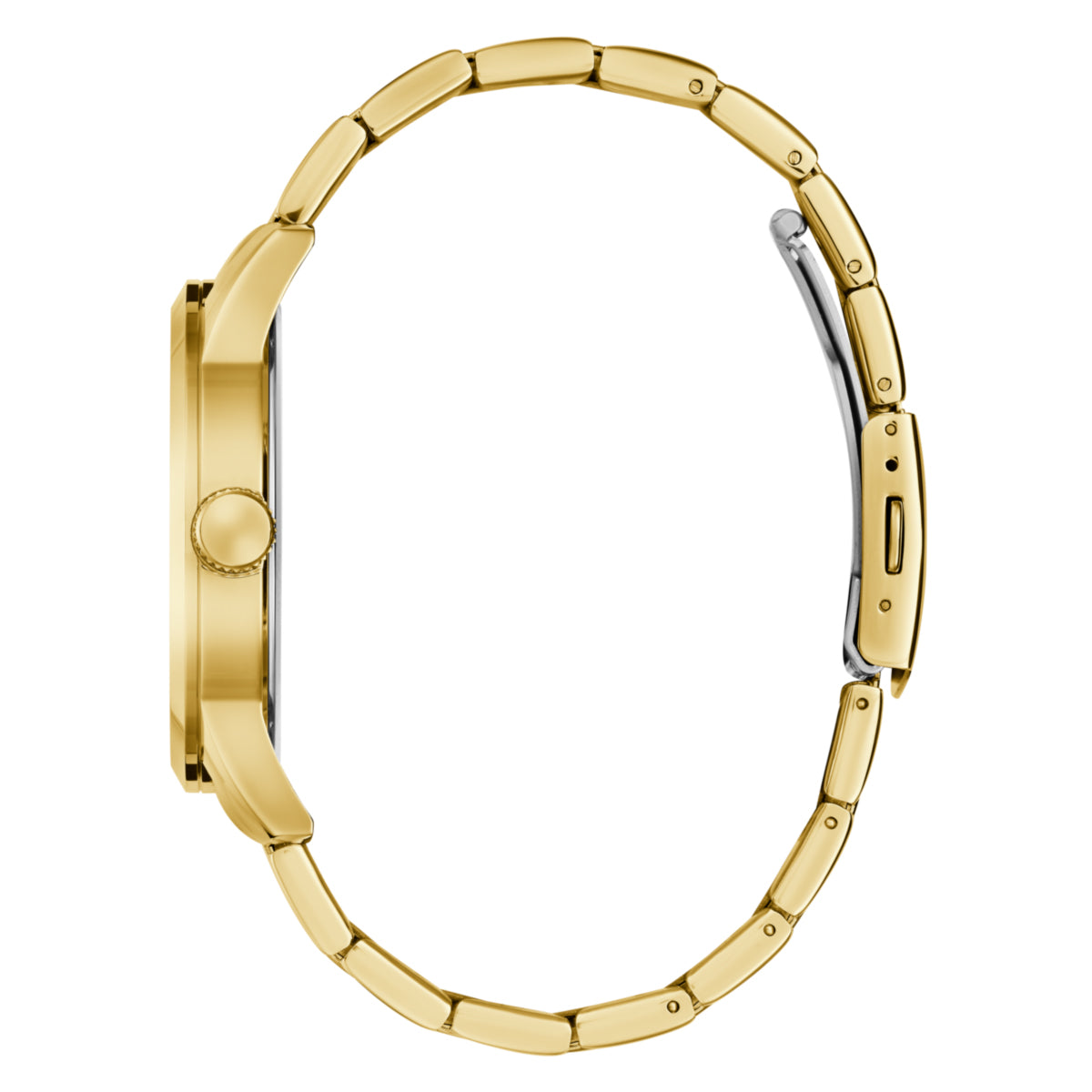 Zegarek na złotej bransolecie - Guess Badge