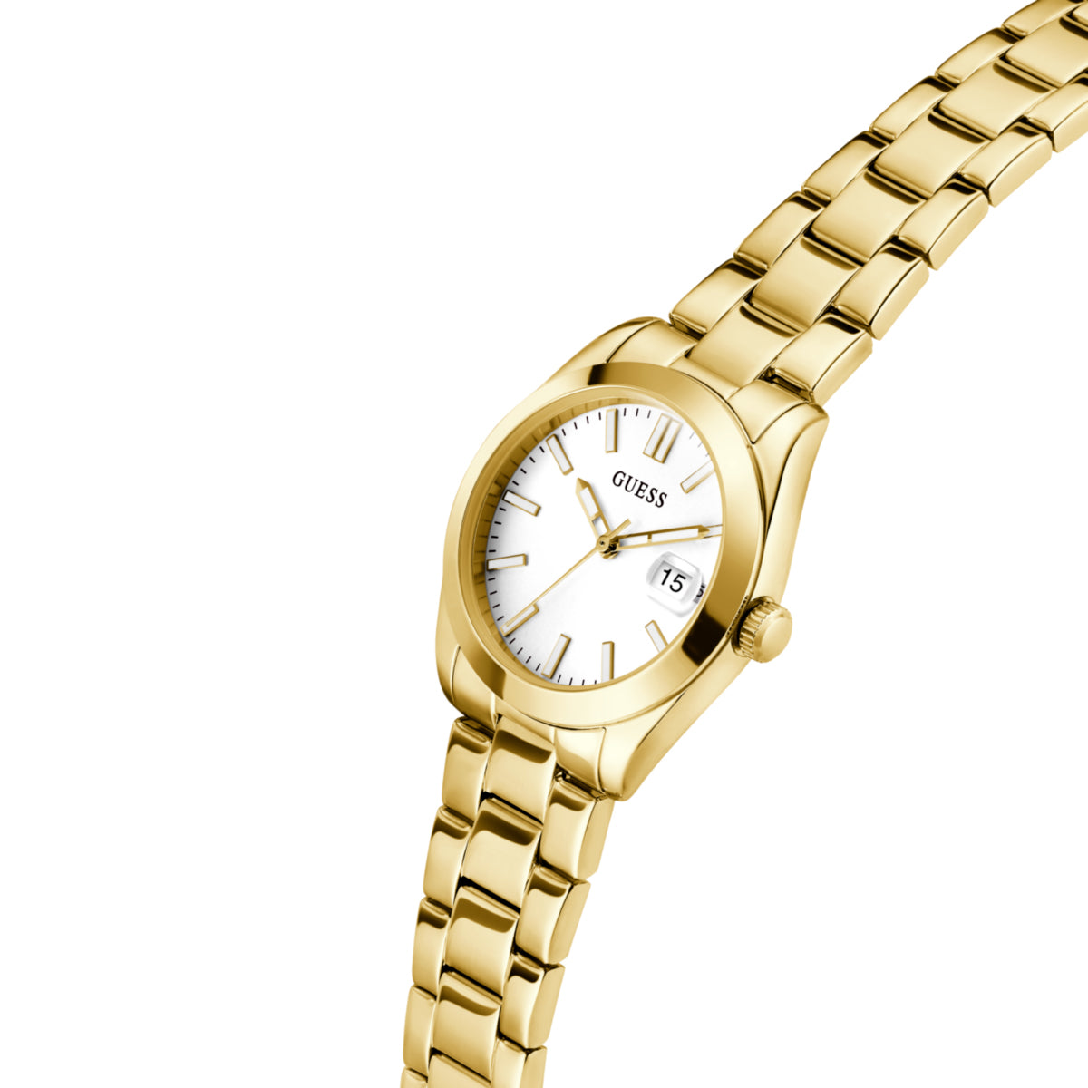 Zegarek na złotej bransolecie - Guess Alice