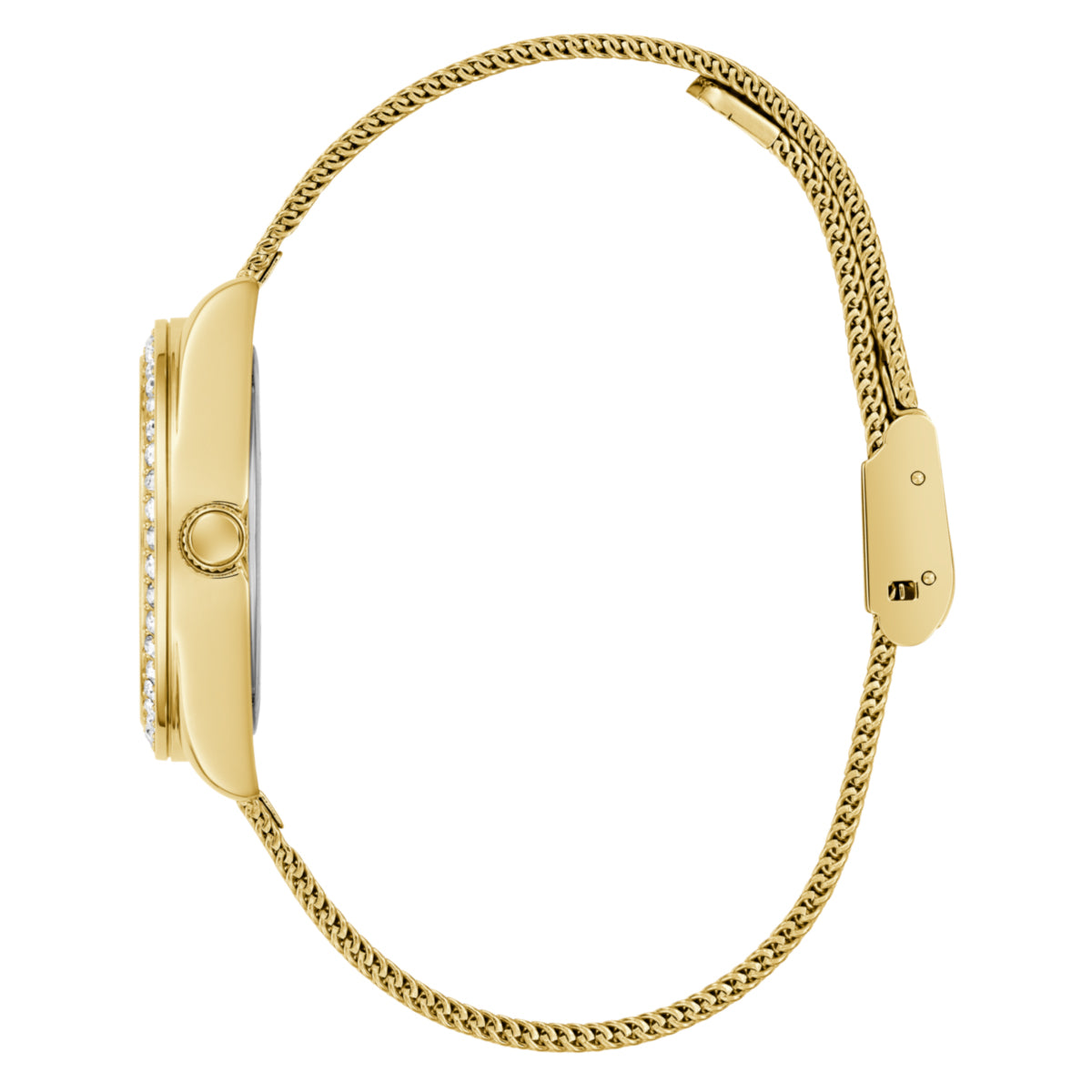 Zegarek na złotej bransolecie - Guess Cavalerta