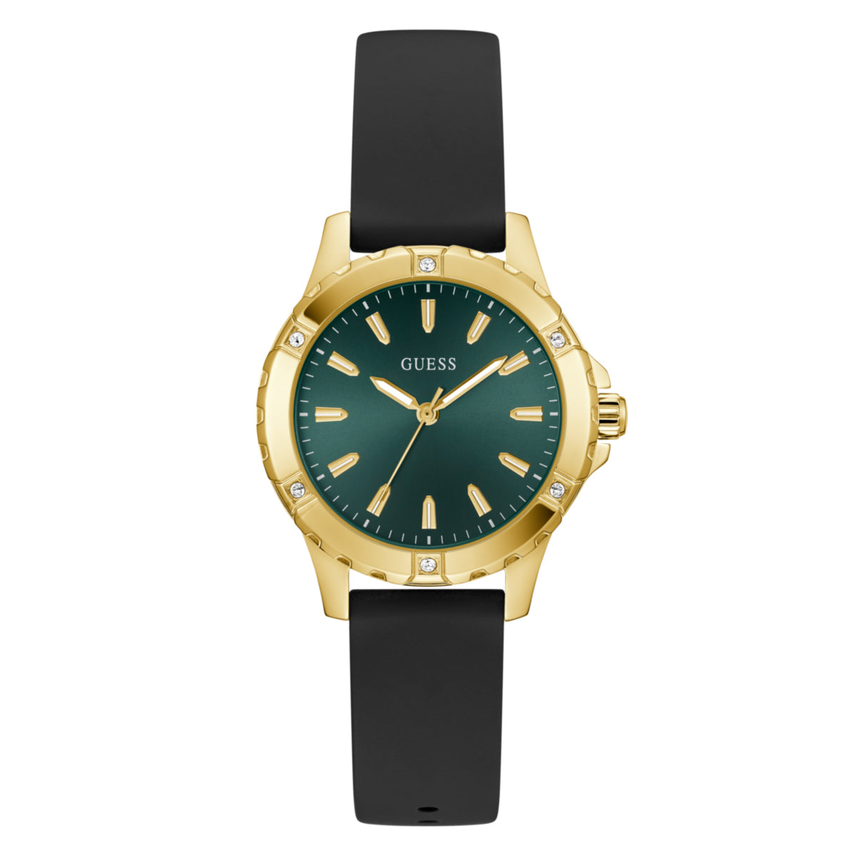 Zegarek na czarnym pasku - Guess Mist