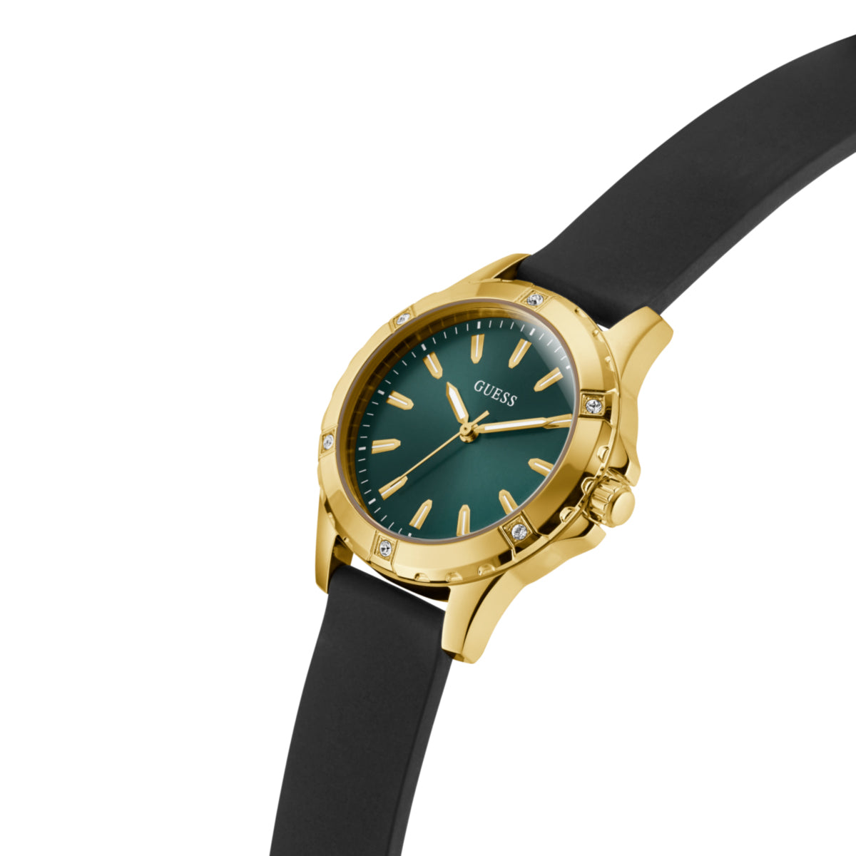 Zegarek na czarnym pasku - Guess Mist