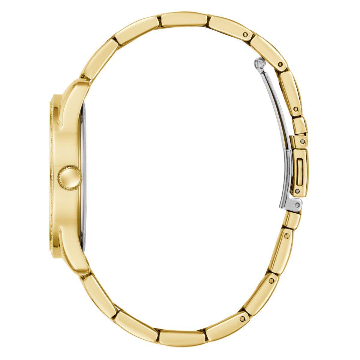 Zegarek na złotej bransolecie - Guess Roxy