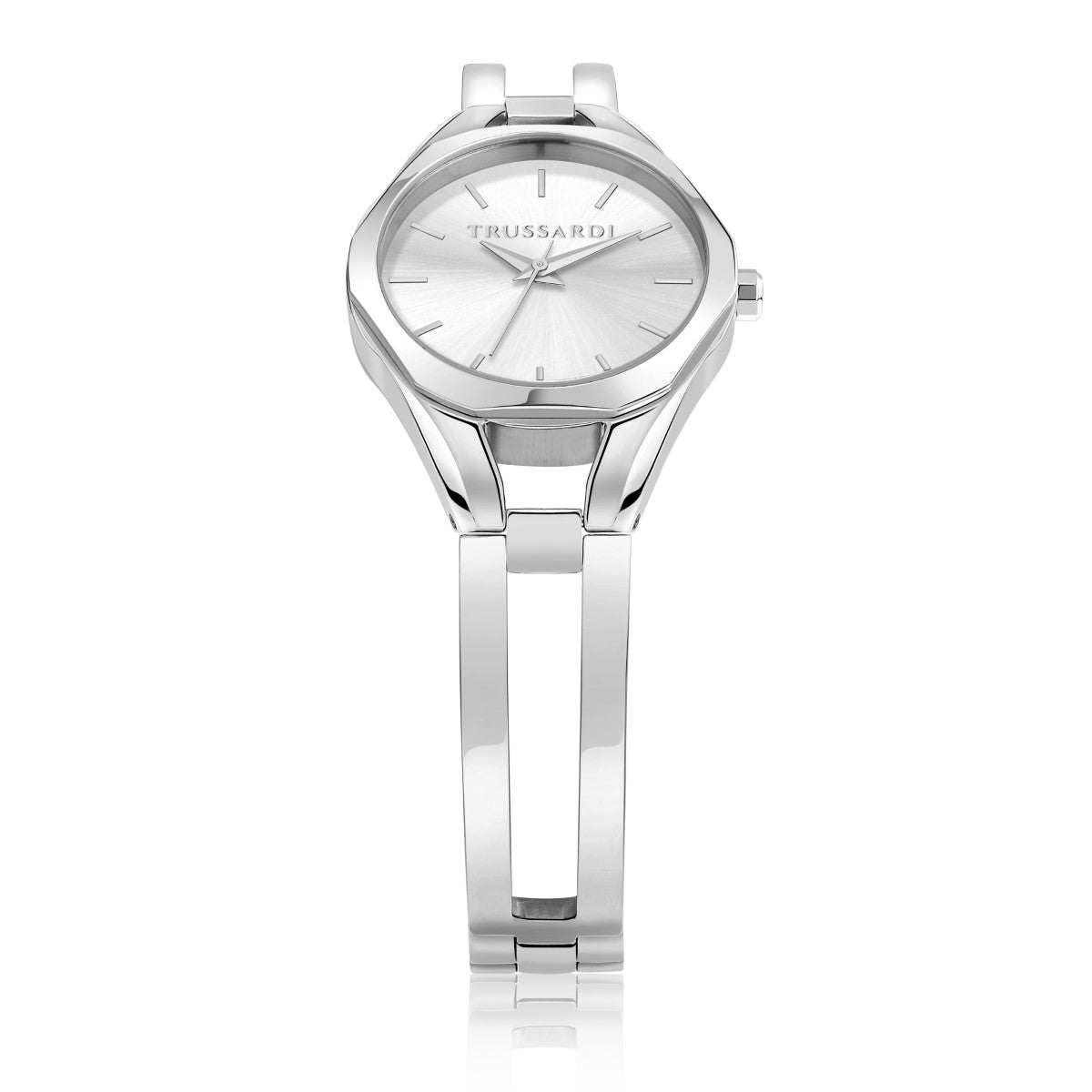 Zegarek na srebrnej bransolecie - Trussardi Metropolitan