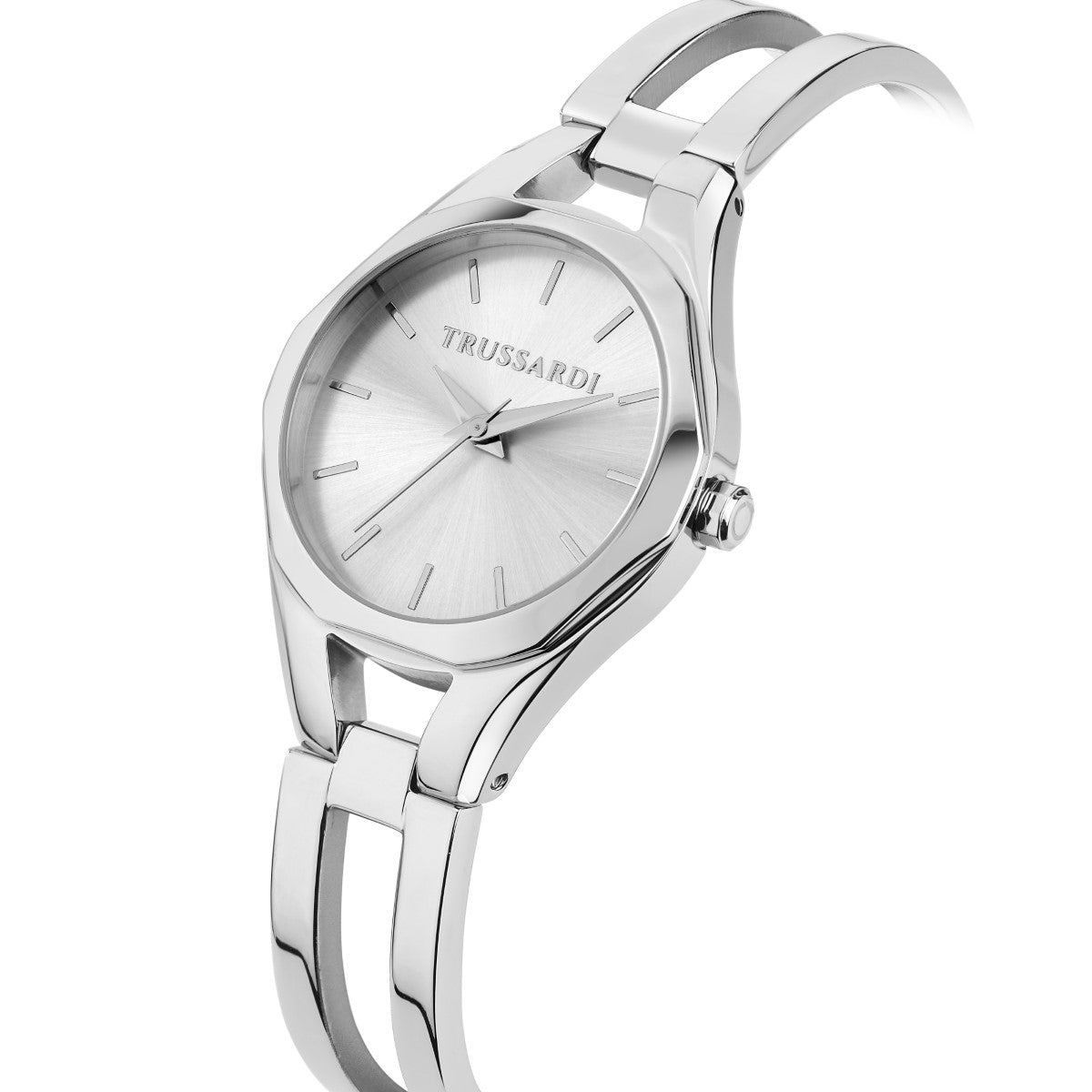 Zegarek na srebrnej bransolecie - Trussardi Metropolitan