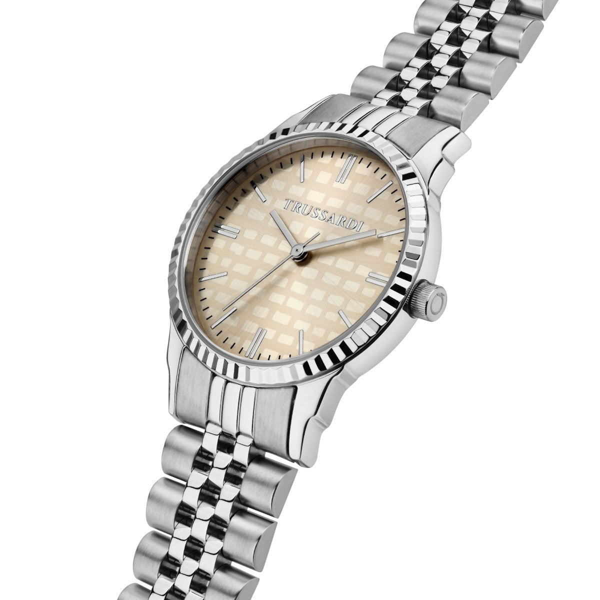 Zegarek na srebrnej bransolecie - Trussardi T-Bent