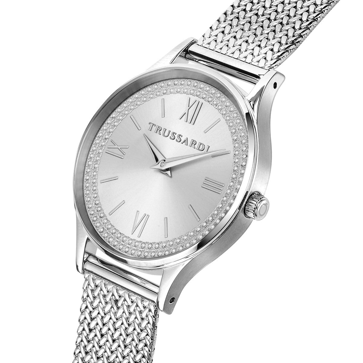 Zegarek na srebrnej bransolecie - Trussardi T Star