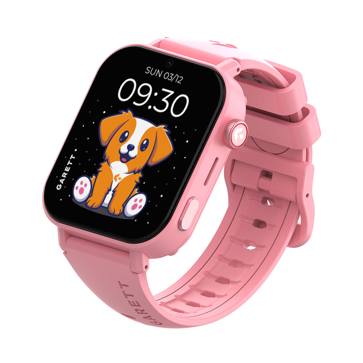 Smartwatch na różowym pasku - Garett Kids Rel 4G