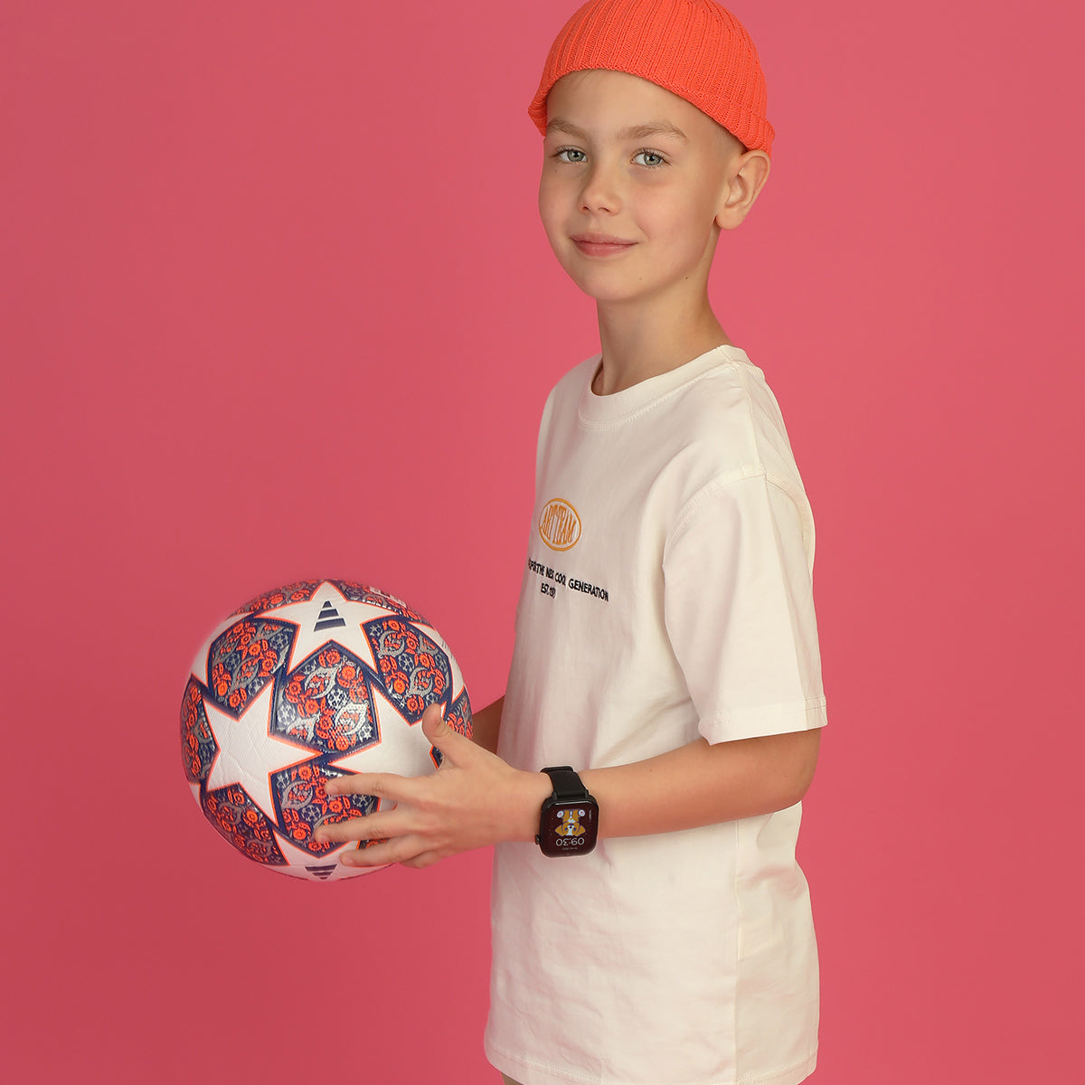 Smartwatch na czarnym pasku - Garett Kids Rel 4G