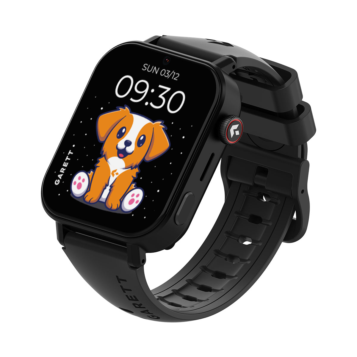 Smartwatch na czarnym pasku - Garett Kids Rel 4G