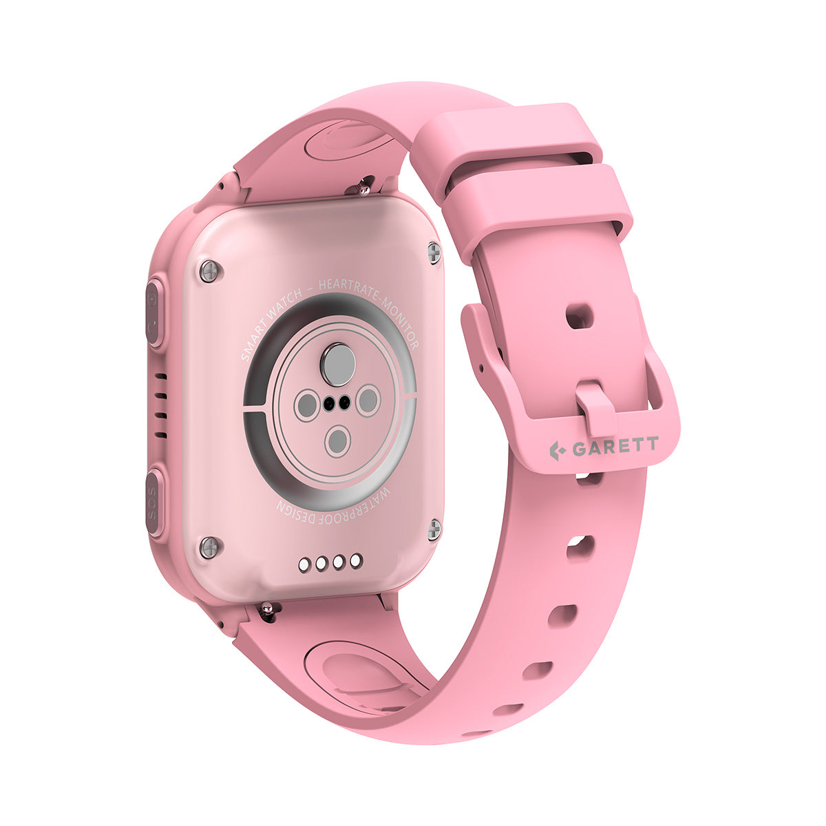 Smartwatch na różowym pasku - Garett Kids Vibe 4G