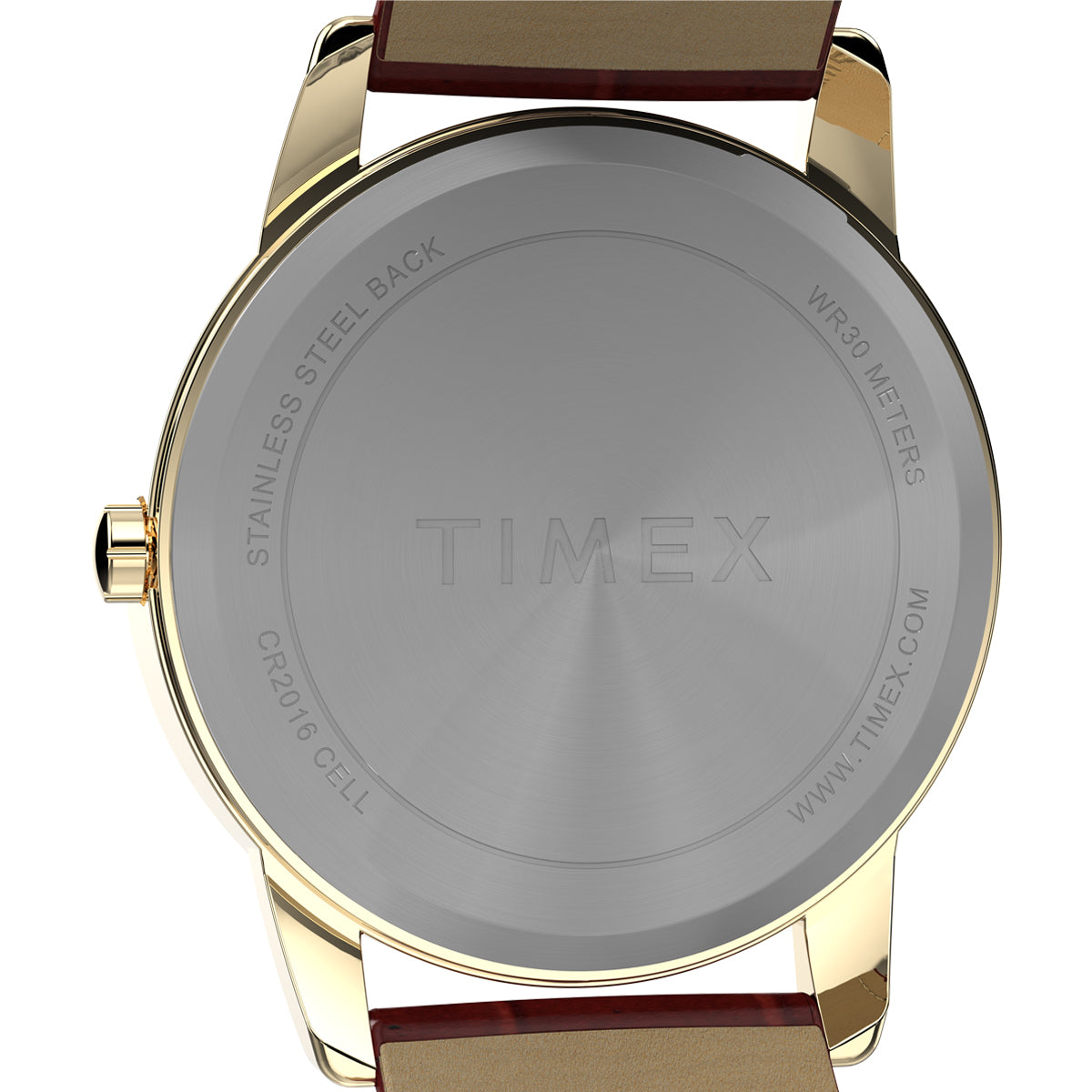 Zegarek na brązowym pasku - Timex Easy Reader