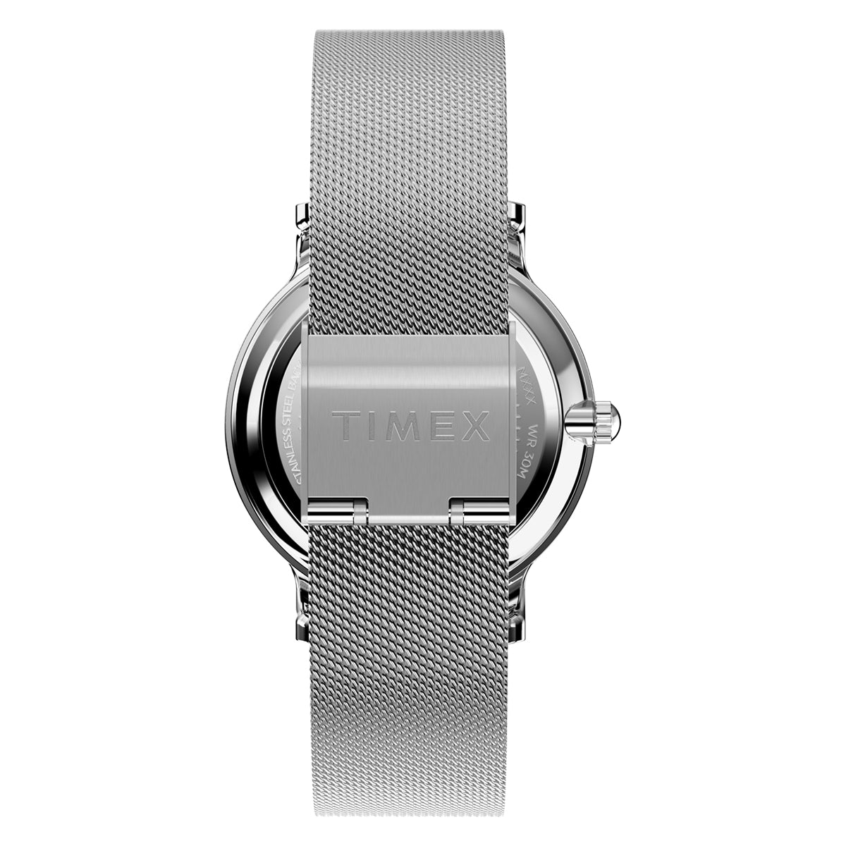 Zegarek na srebrnej bransolecie - Timex Transcend