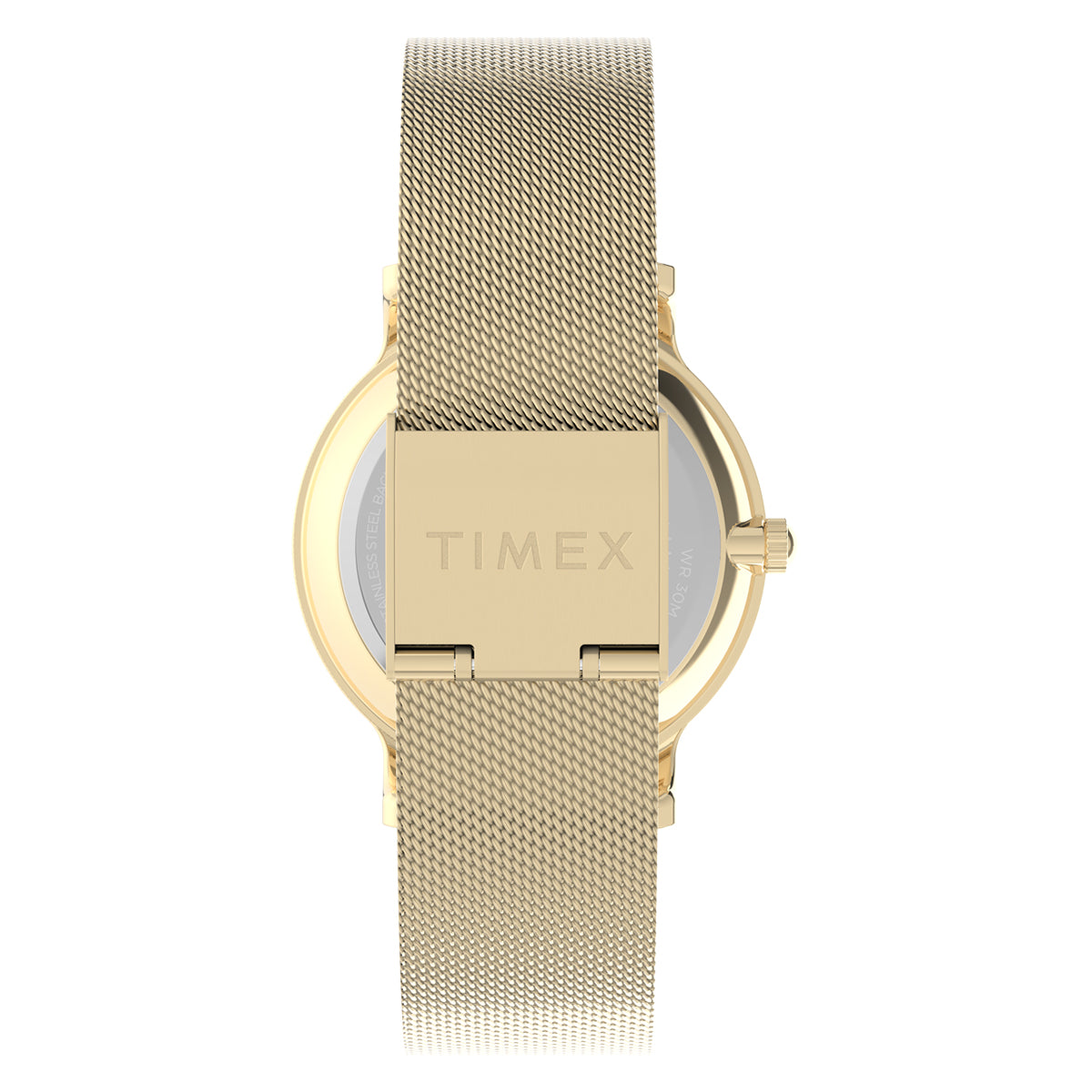 Zegarek na złotej bransolecie - Timex Transcend