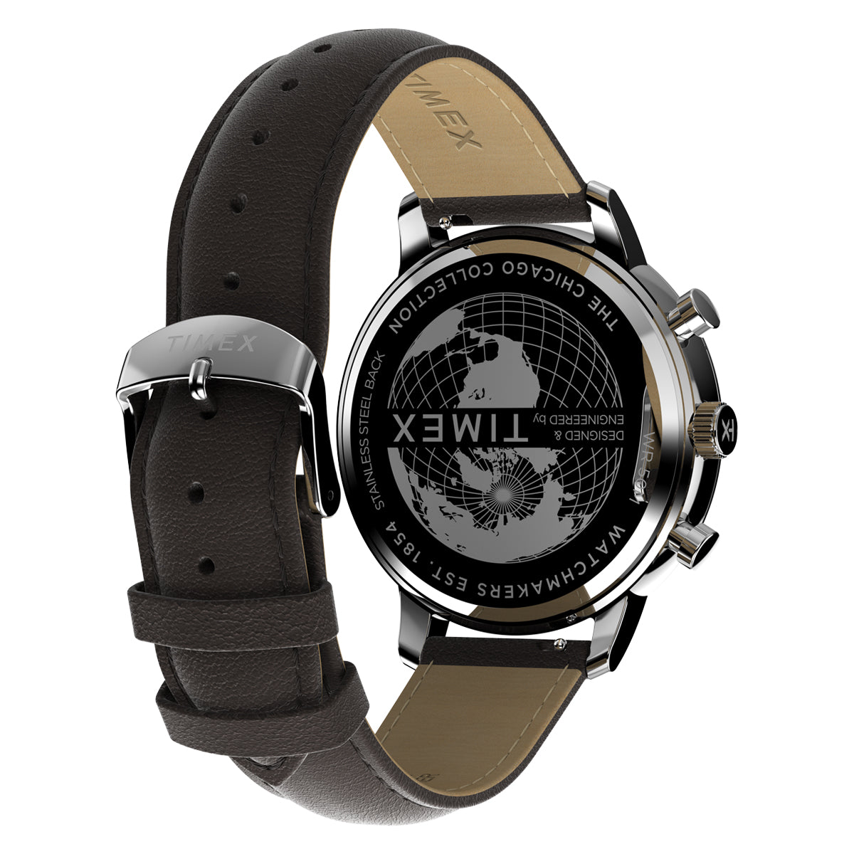 Zegarek na brązowym pasku - Timex Chicago