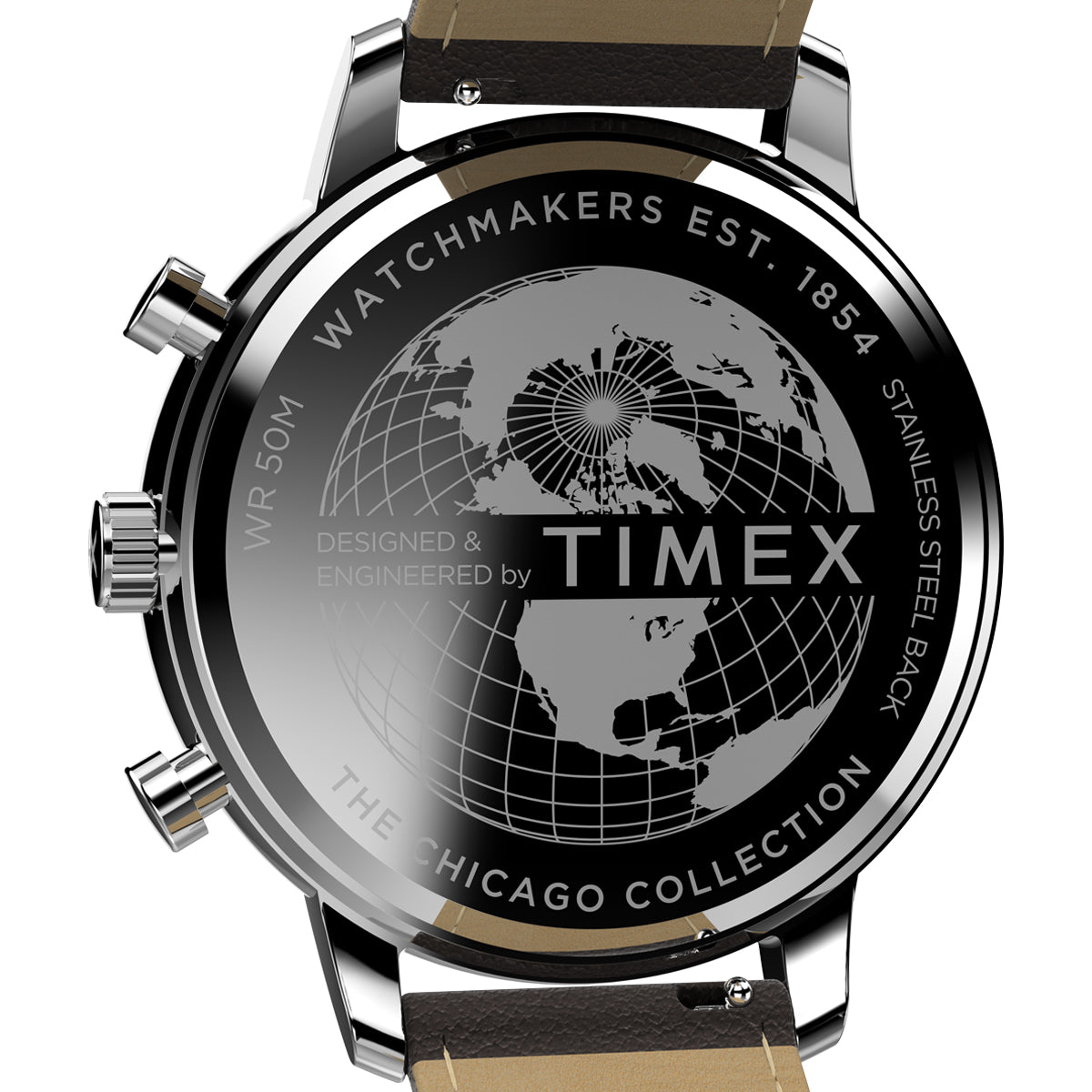 Zegarek na brązowym pasku - Timex Chicago