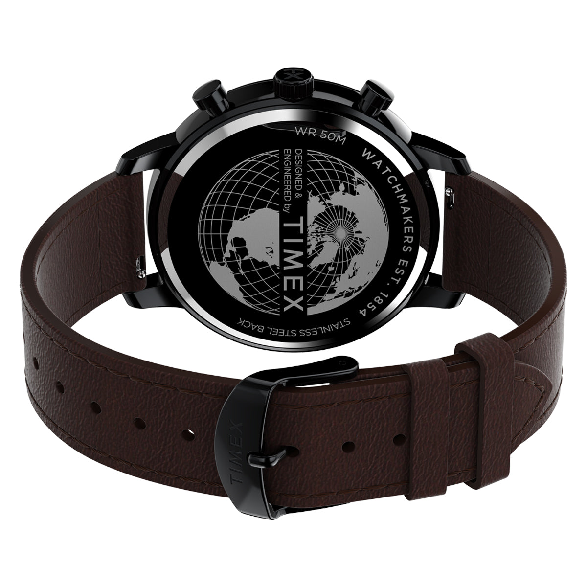 Zegarek na brązowym pasku - Timex Chicago