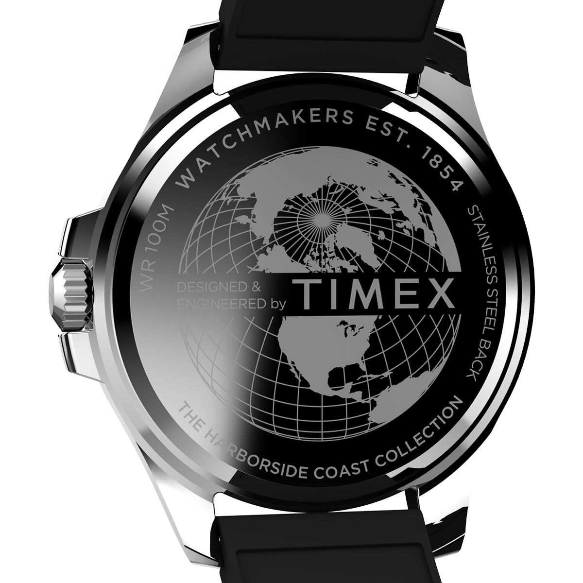 Zegarek na czarnym pasku - Timex Harborside Coast