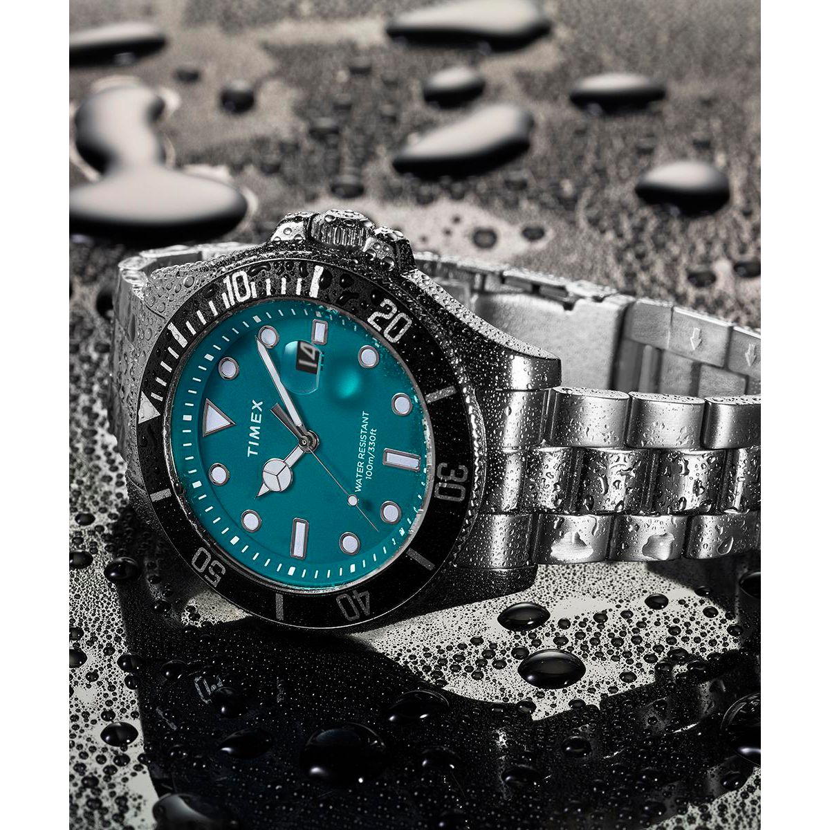 Zegarek na srebrnej bransolecie - Timex Harborside Coast