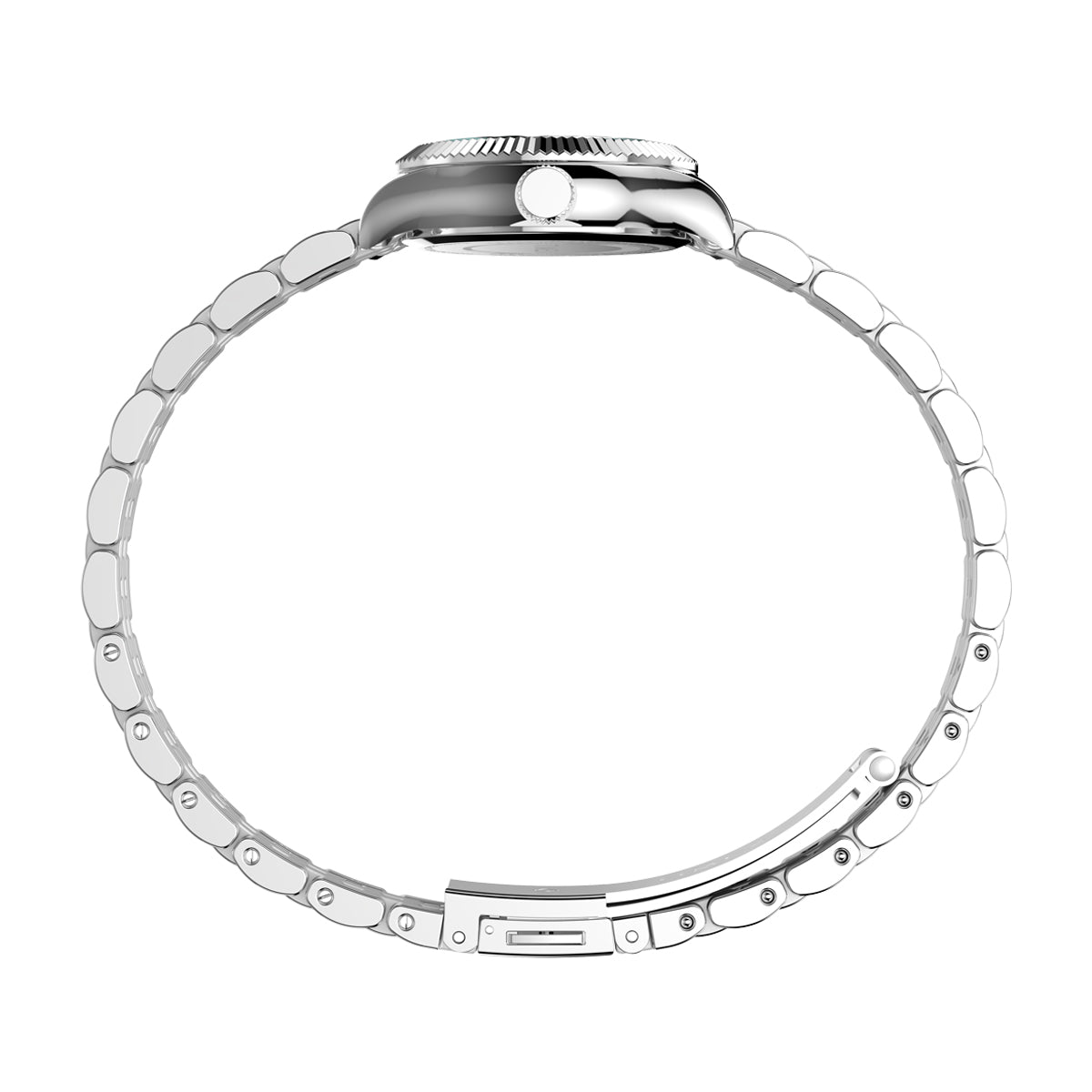 Zegarek na srebrnej bransolecie - Timex Legacy