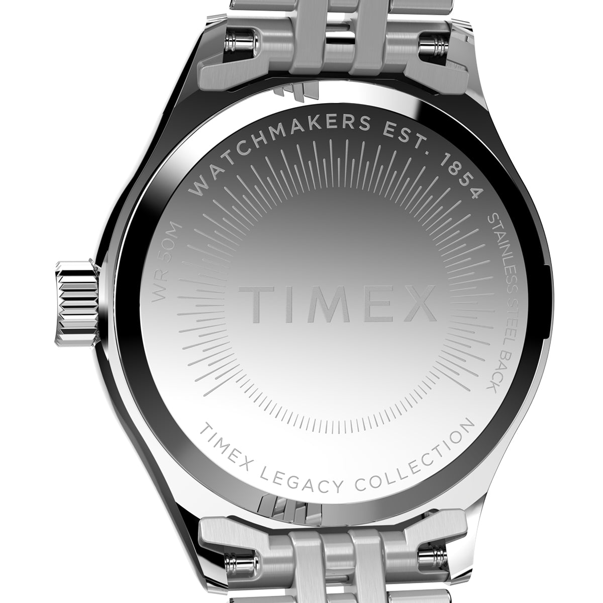 Zegarek na srebrnej bransolecie - Timex Legacy