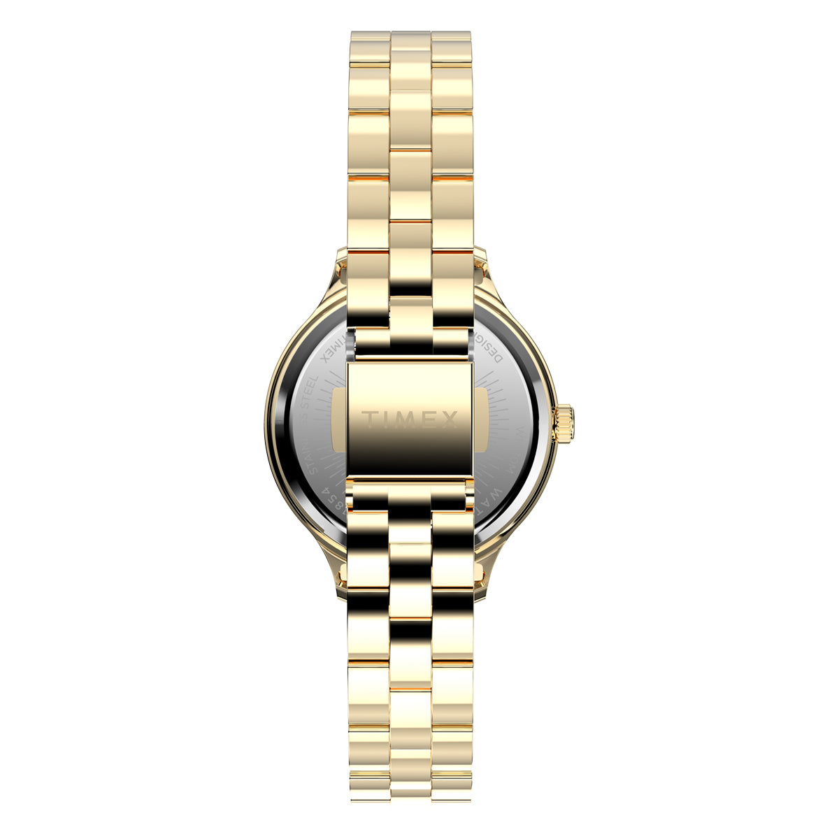 Zegarek na złotej bransolecie - Timex Peyton