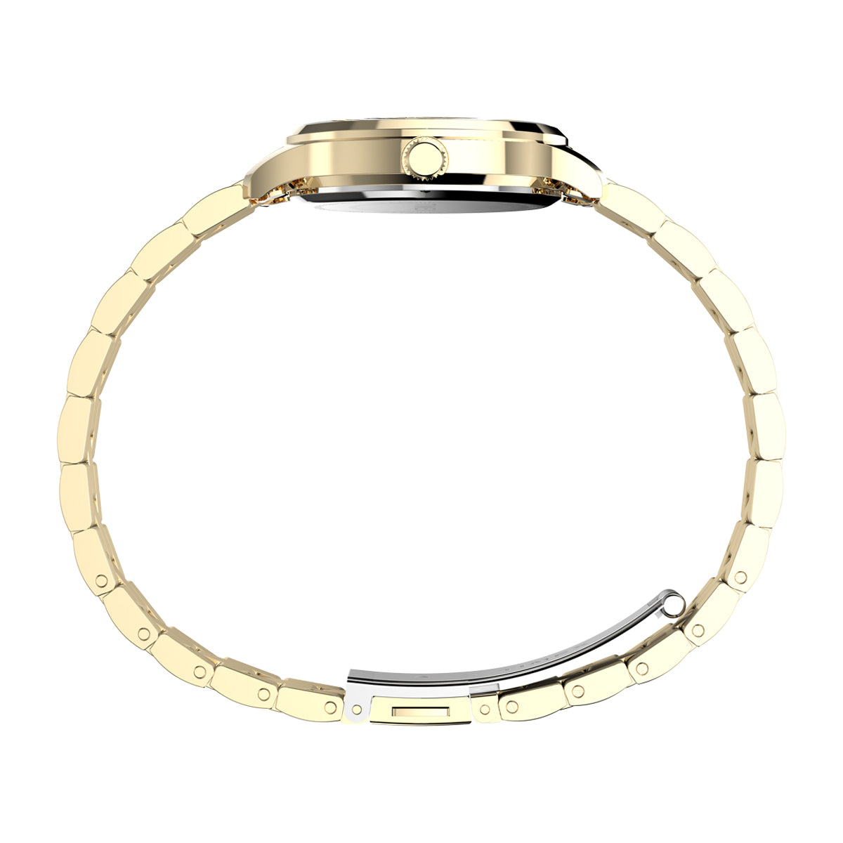 Zegarek na złotej bransolecie - Timex Peyton