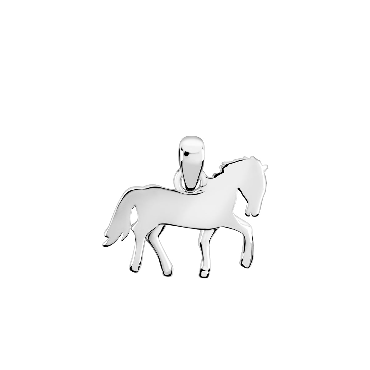 Zawieszka srebrna - koń