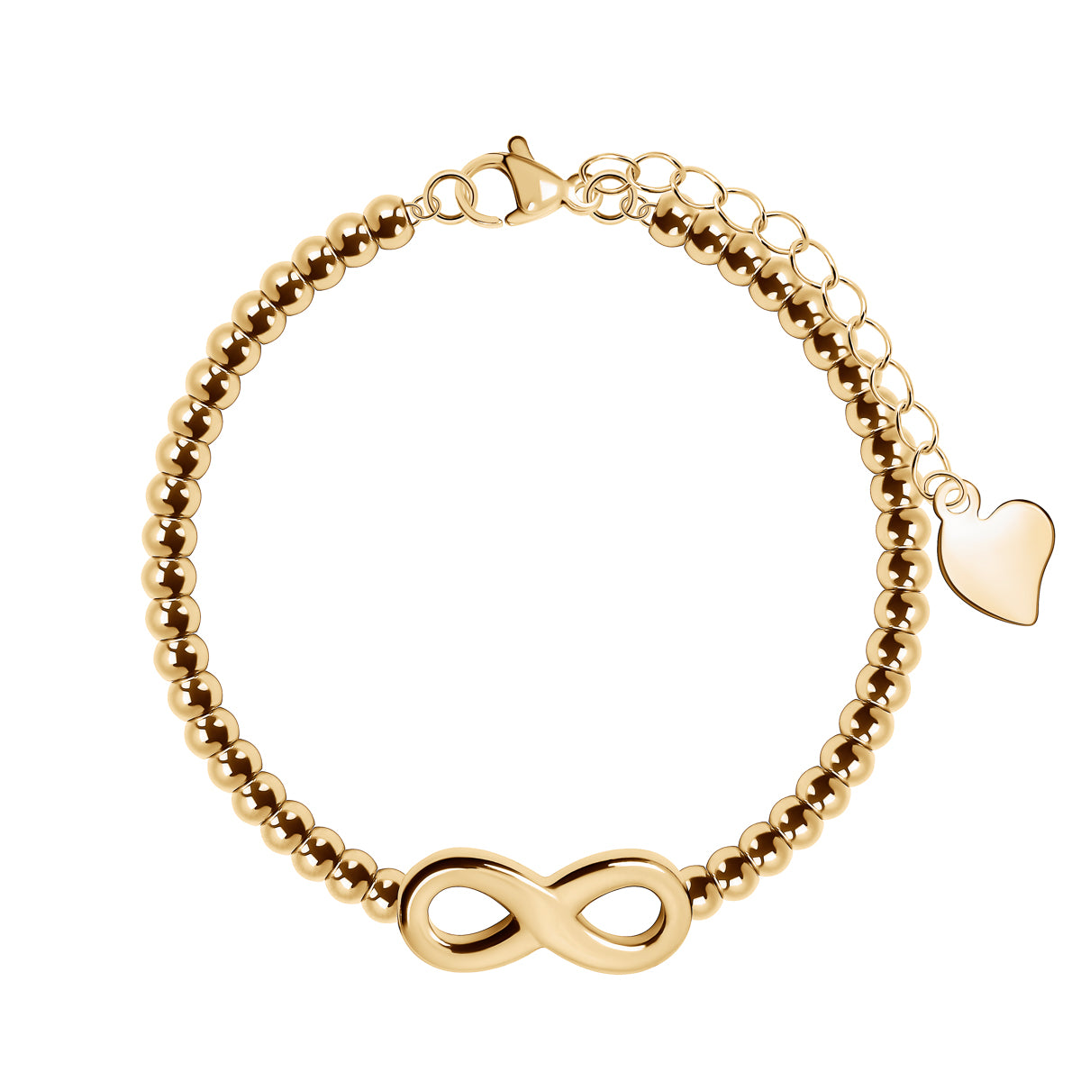 Bransoletka stalowa - nieskończoność