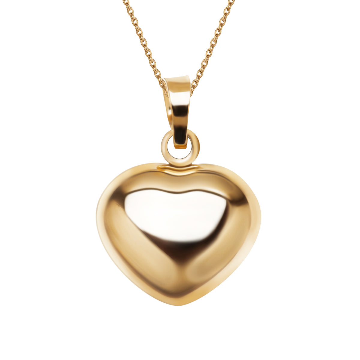 Zawieszka złota - serce - Symbole Miłości