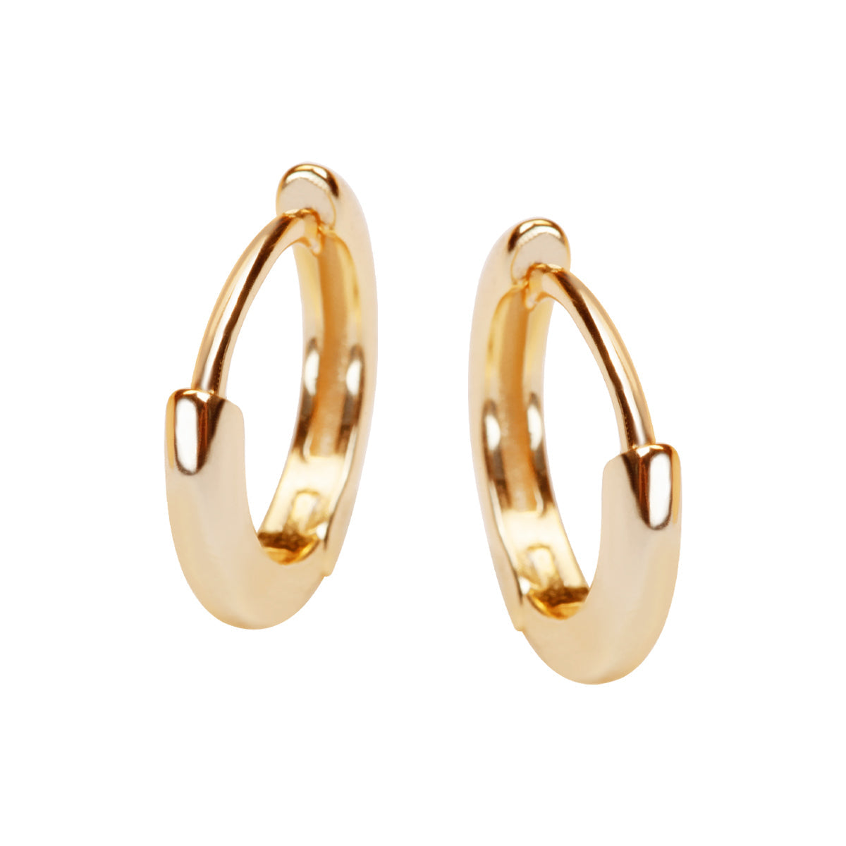 Komplet srebrnych kolczyków - koła I