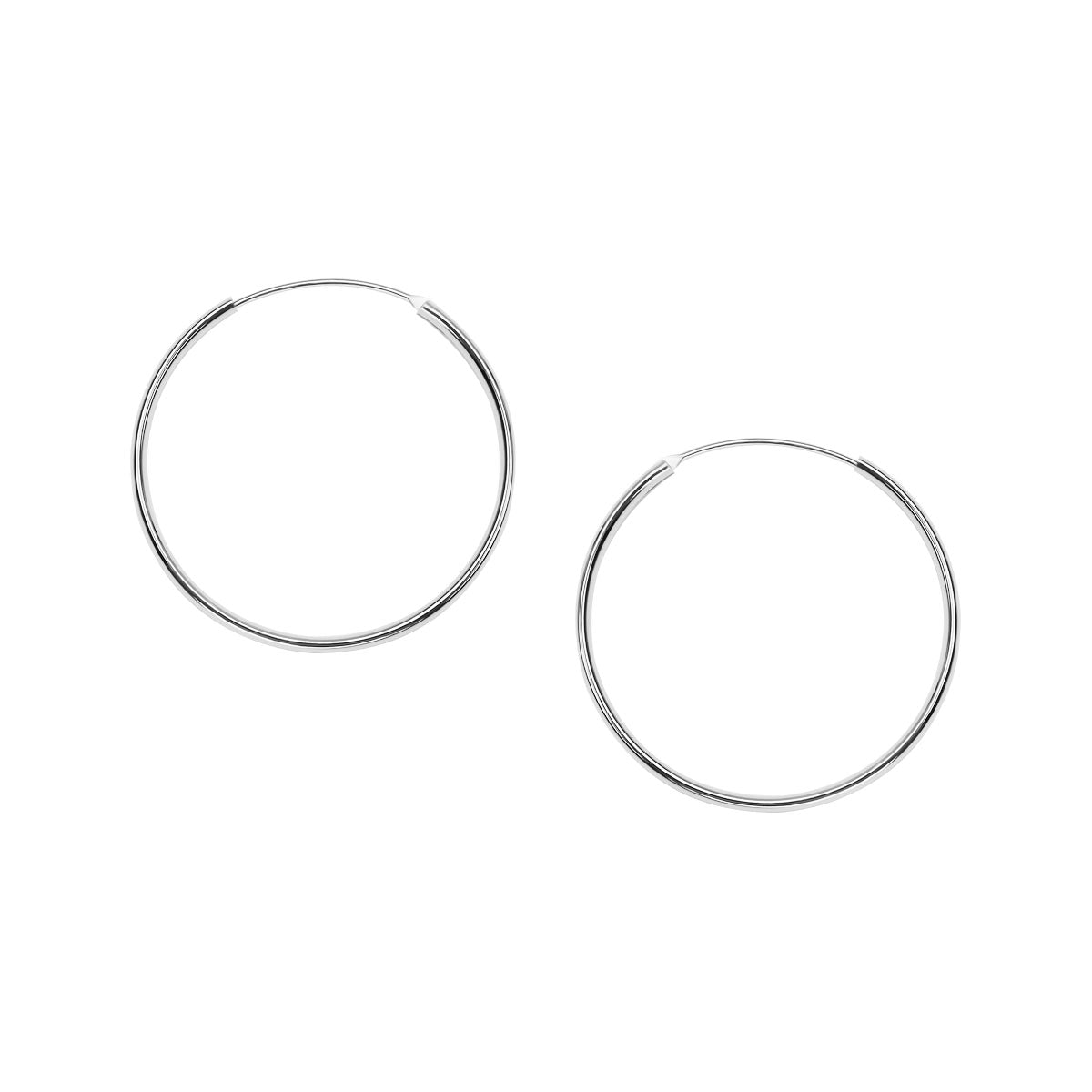 Komplet biżuterii - kolczyki koła