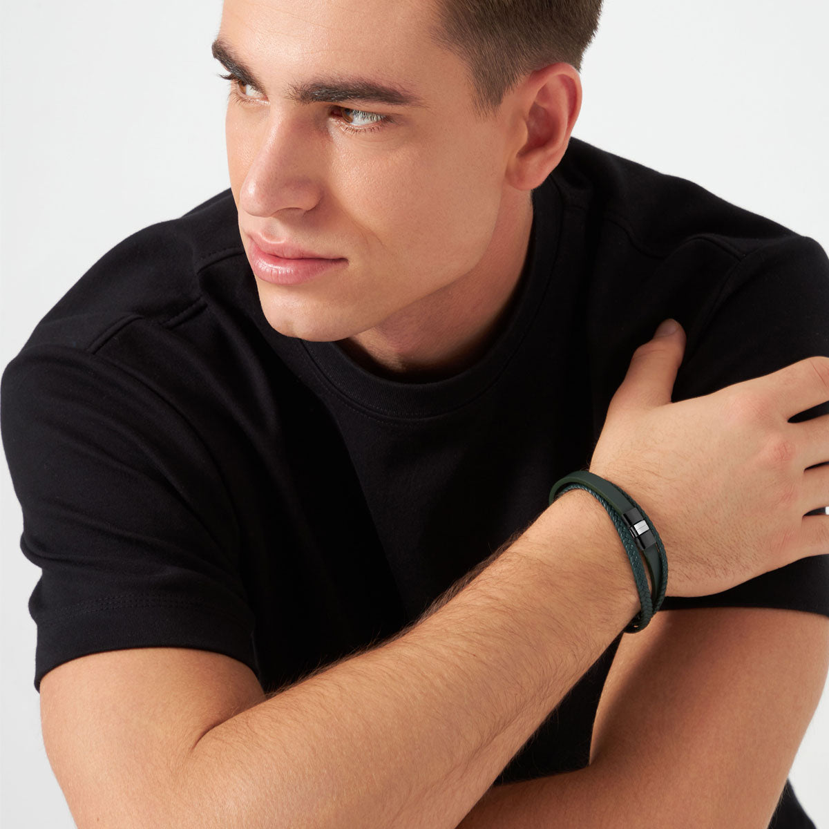 Bransoletka skórzana - Moderno