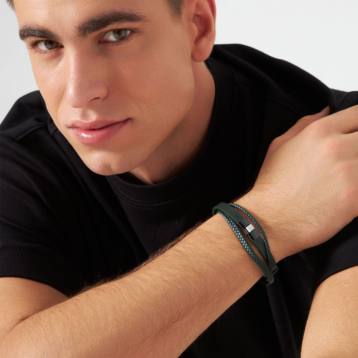 Bransoletka skórzana - Moderno