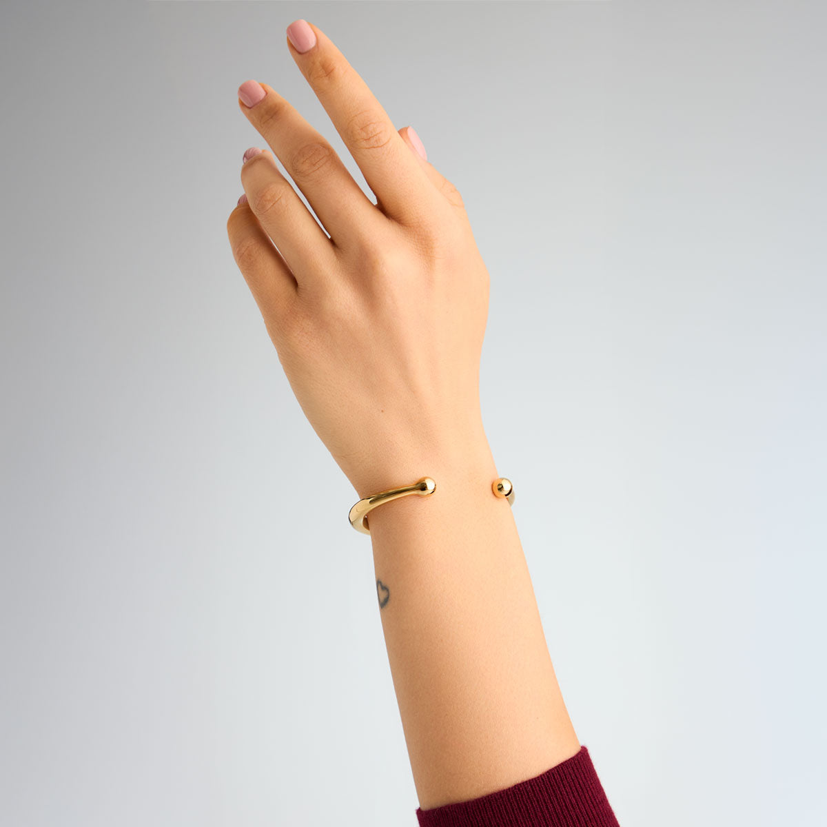 Bransoletka stalowa sztywna - Moderno