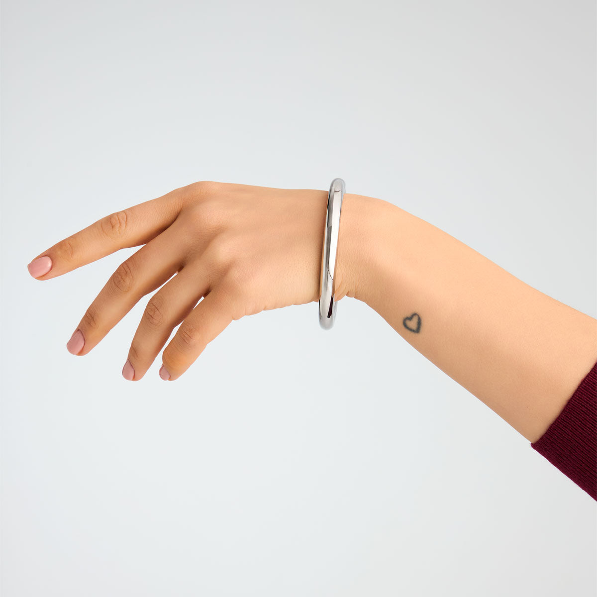 Bransoletka stalowa sztywna - Moderno