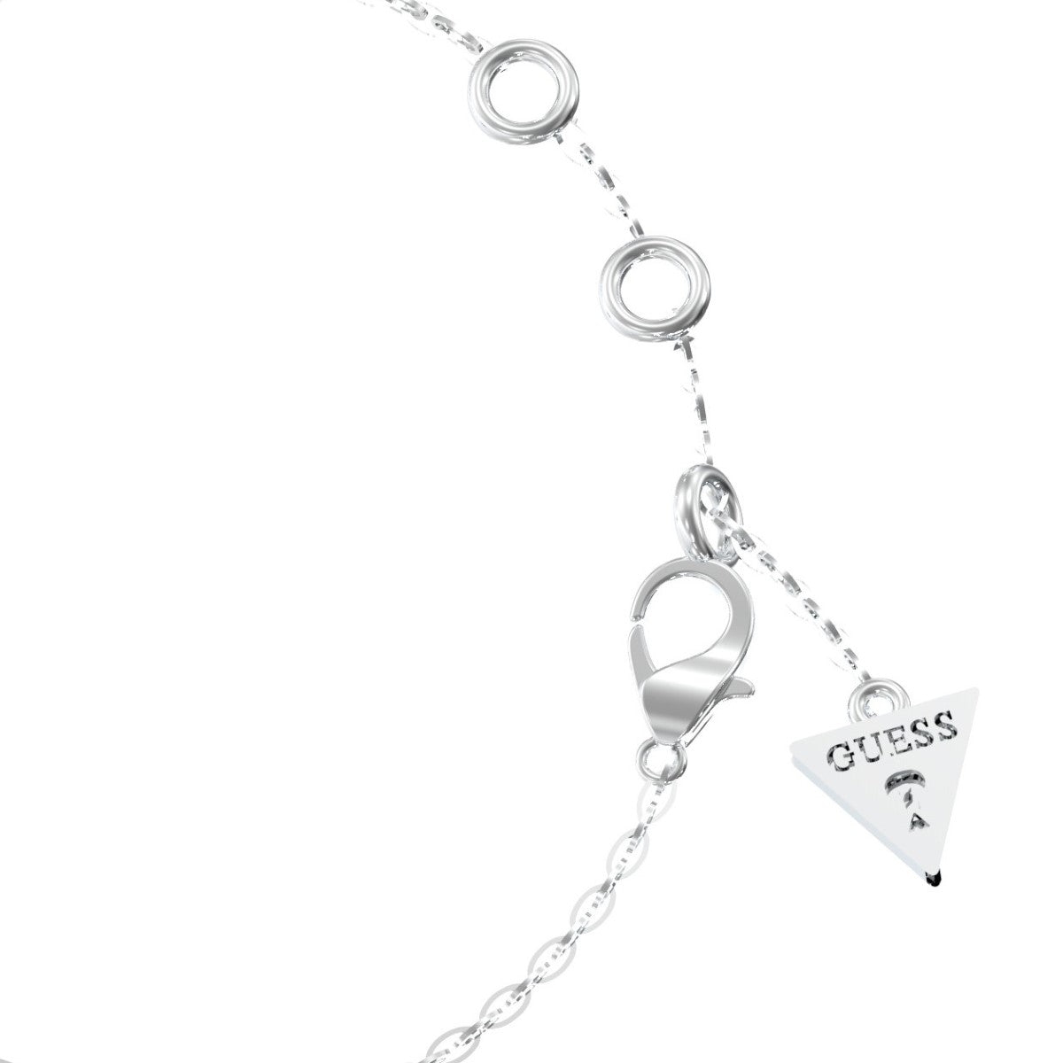 Bransoletka stalowa z cyrkoniami - Guess Jewellery