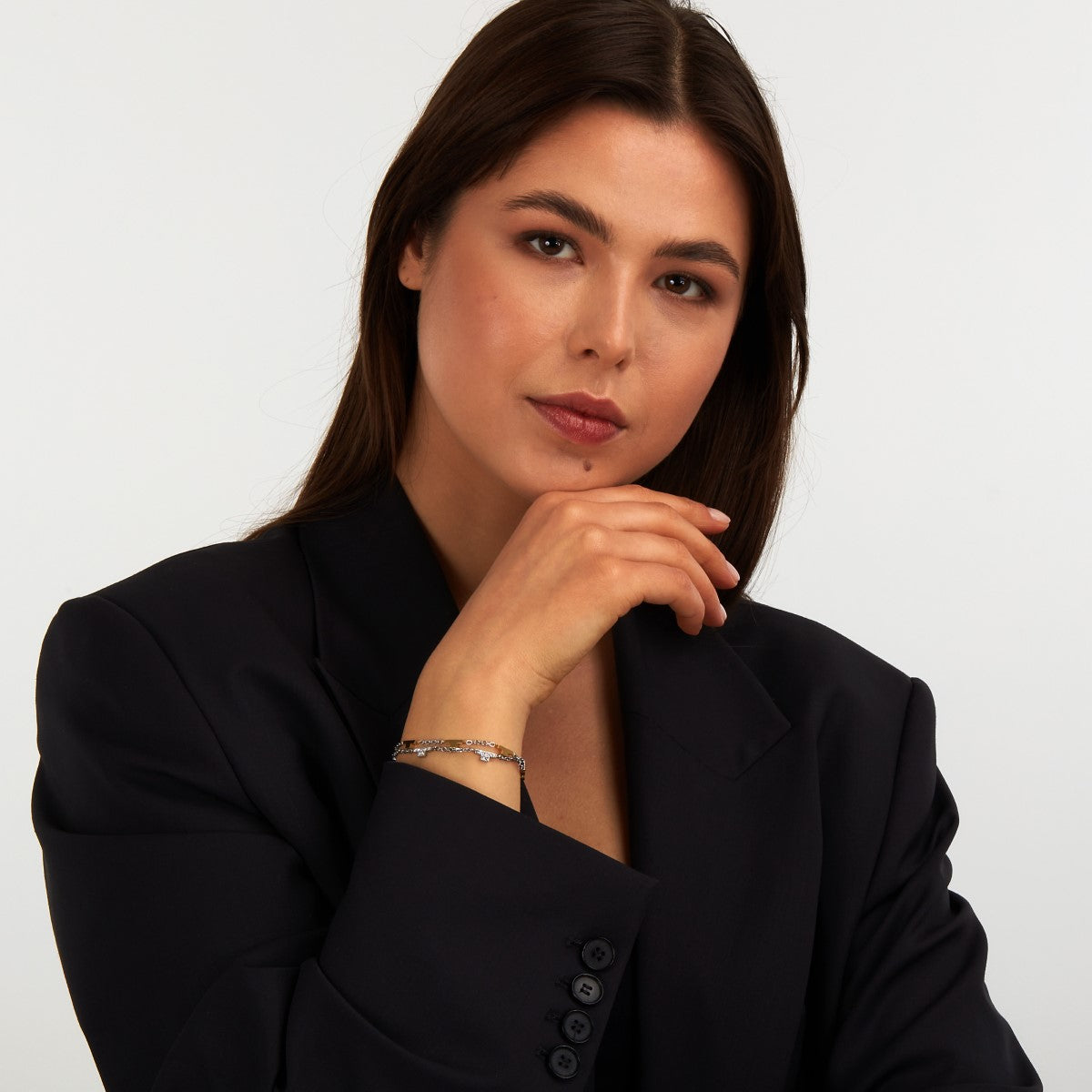 Bransoletka stalowa - Trussardi T-Logo