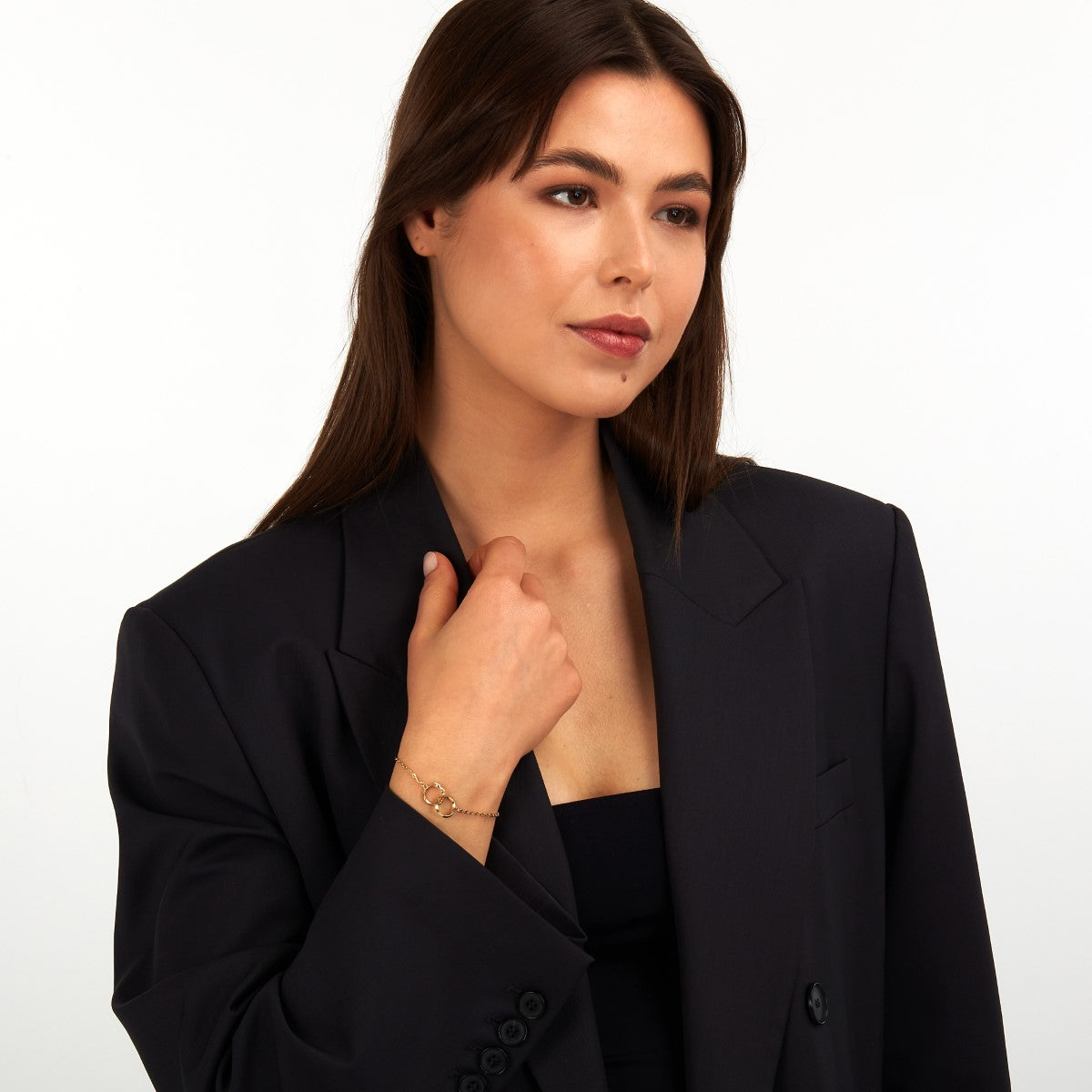 Bransoletka stalowa - koła - Trussardi T-Heritage Greydog