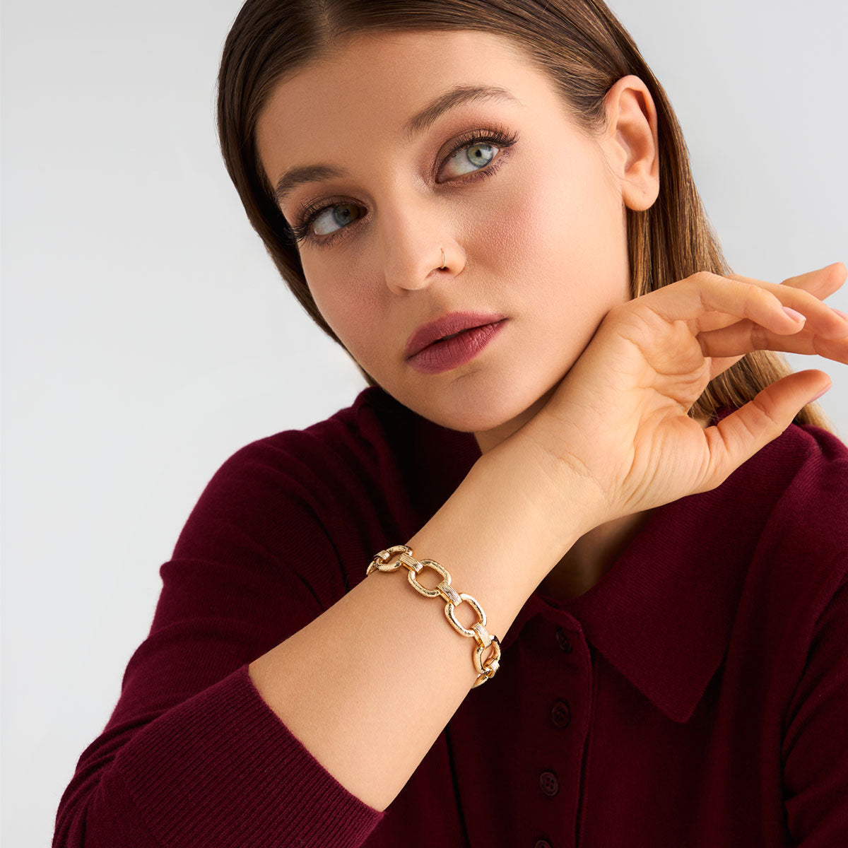 Bransoletka z mosiądzu - Moderno