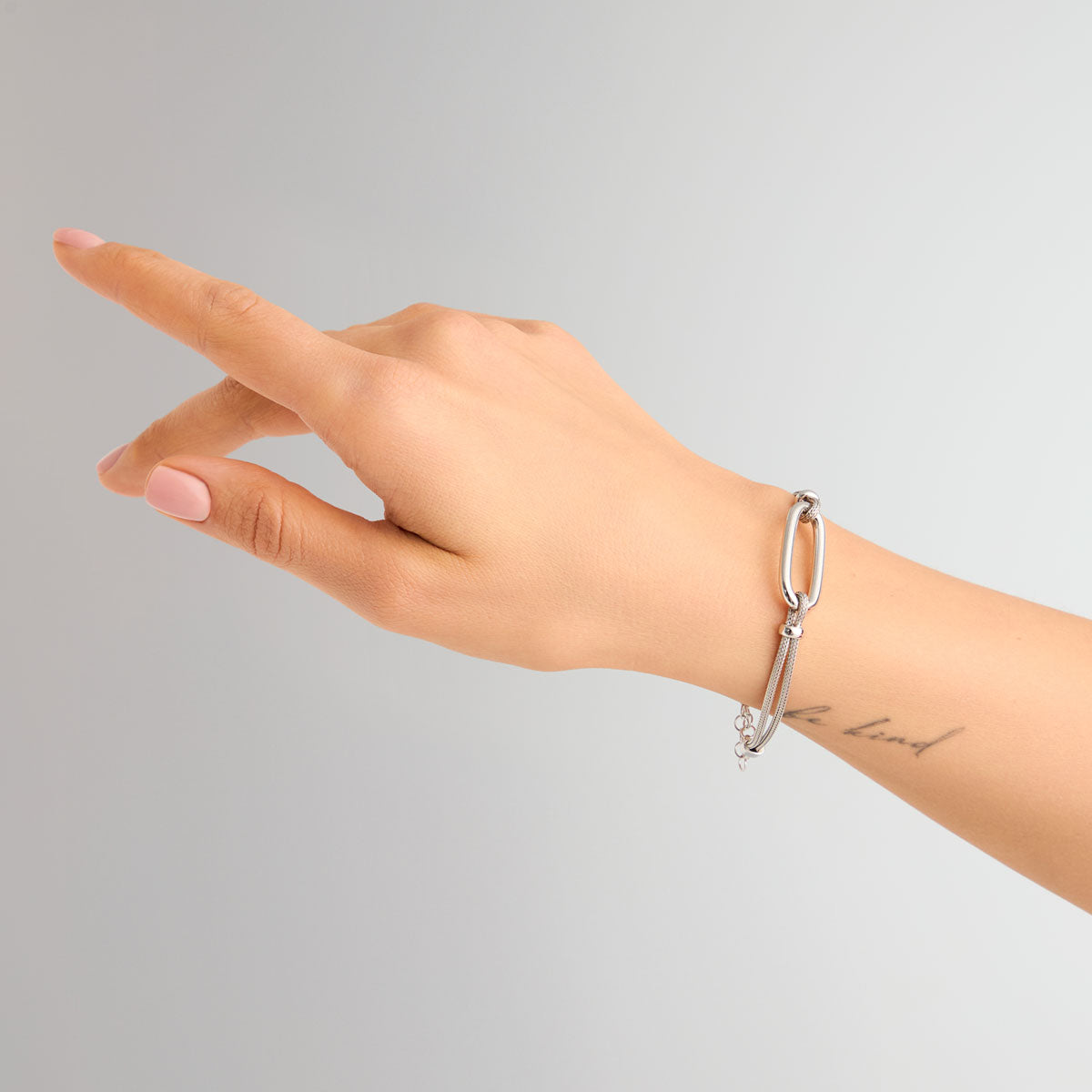 Bransoletka srebrna - Senza