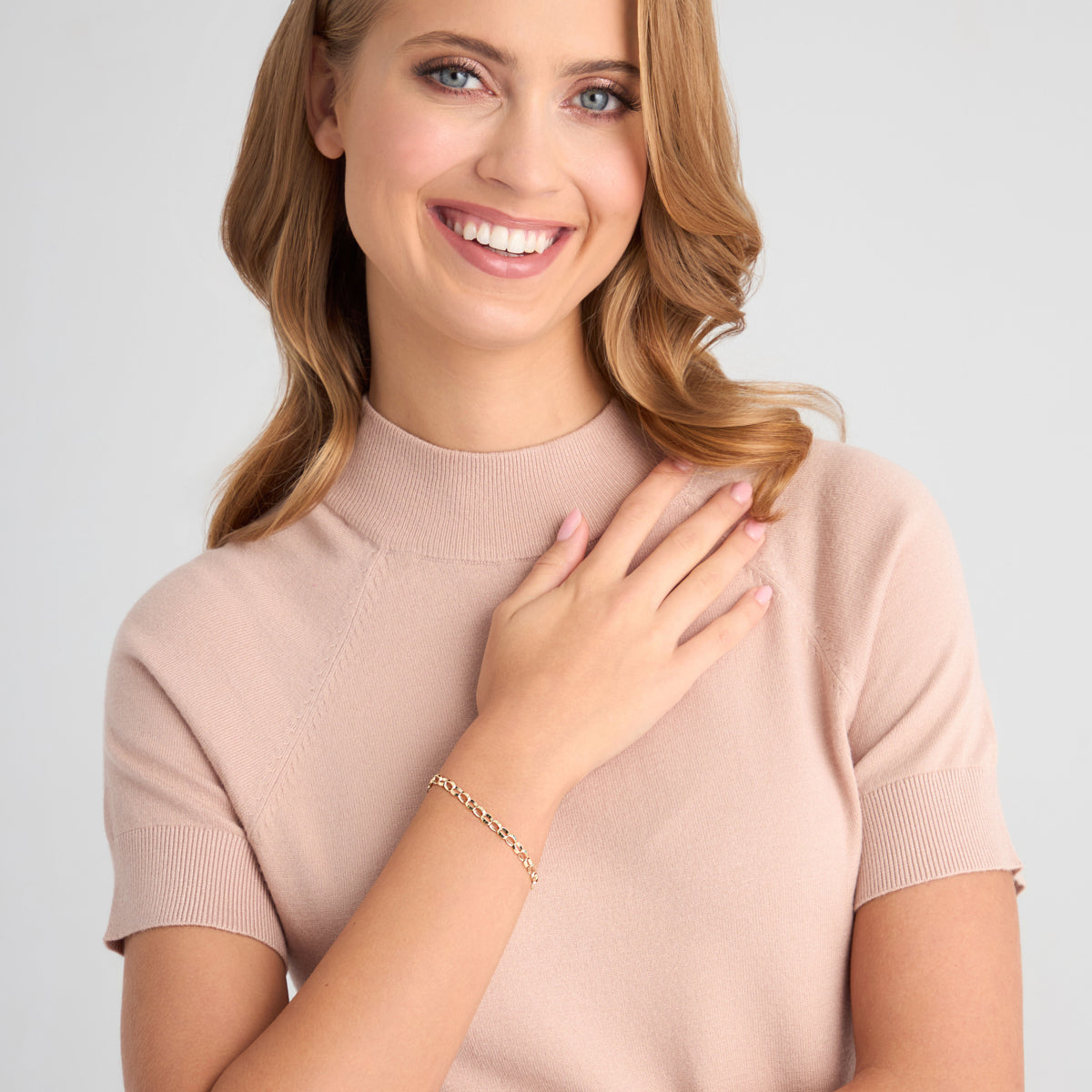 Bransoletka złota - Verona