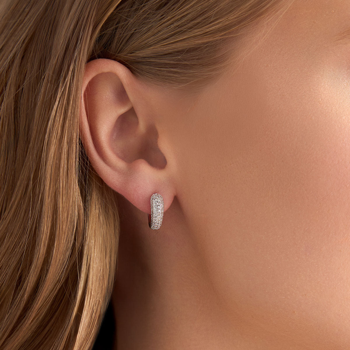 Kolczyki srebrne z cyrkoniami - Evento - Verona